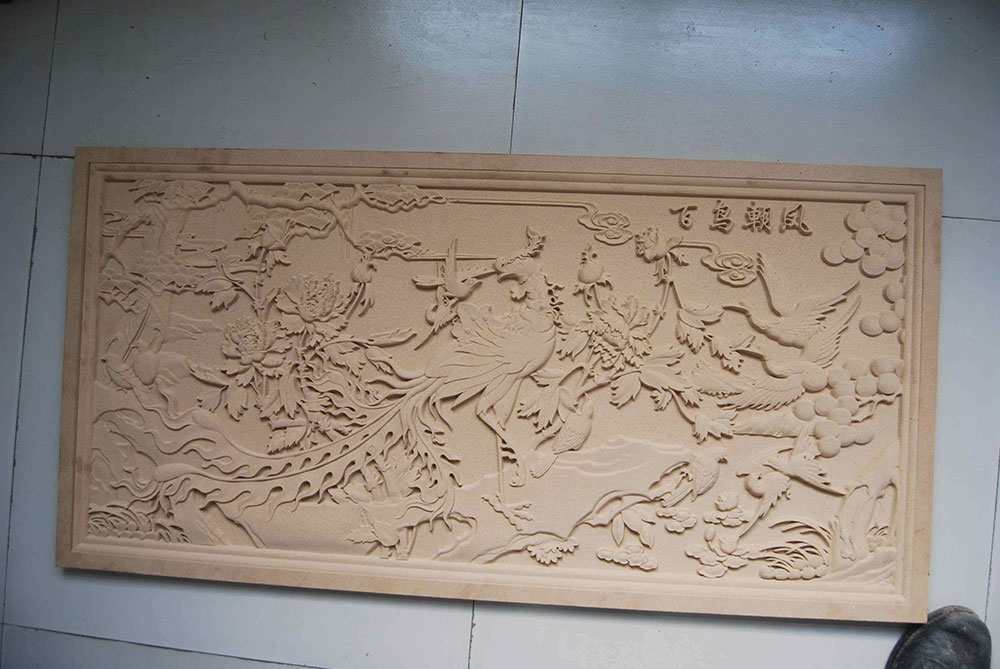 The sample is made by cnc router RC1325