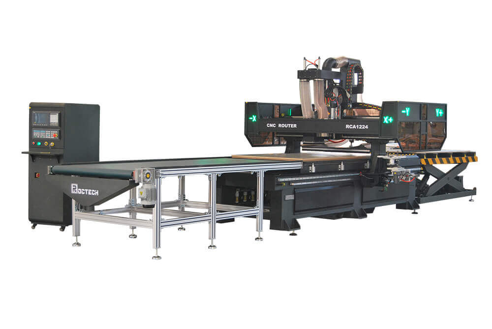 Roctech Engraving Machine-- Automatic labeling loading and unloading processing center RCA1224