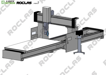 5-Axis Fiber laser cutting machine