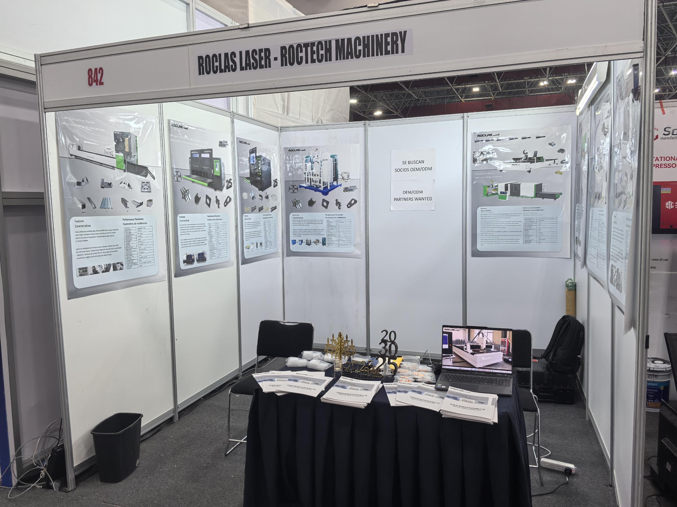 ROCTECH Shines at FABTECH Mexico 2025: Showcasing Innovation in Metalworking‌