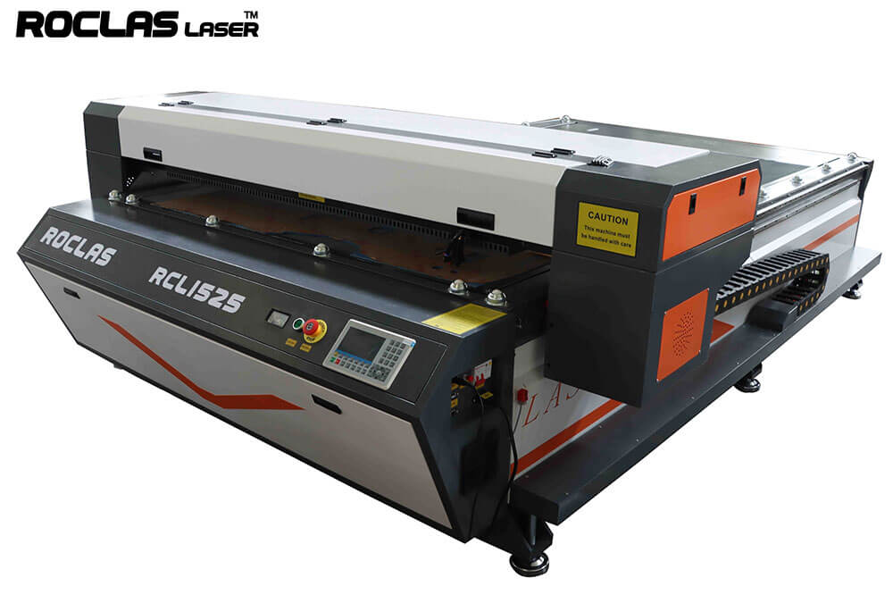 work video of CO2 Laser cutting machine